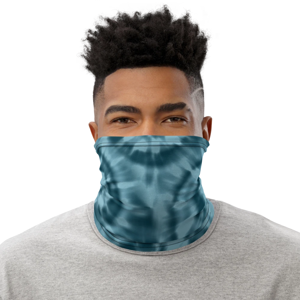 Teal Blue Tie Dye Neck Gaiter
Opens in a new window or tab
