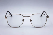 Ottoto Darcio Gold Square Aviator Eyeglasses Frames 35-001629 55-19-145