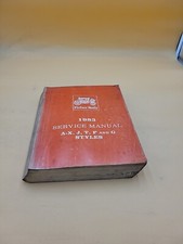 1983 FISHERBODY A-X J T F AND G STYLES SERVICE SHOP REPAIR GUIDE MANUAL BOOK 