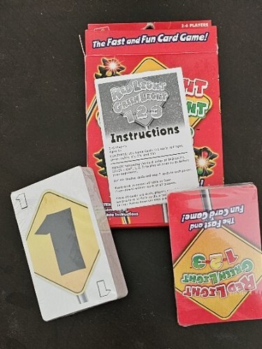 Red Light, Green 1-2-3 - Card Game for Ages 5 and Up Multi Color - 第 9/9 張圖片