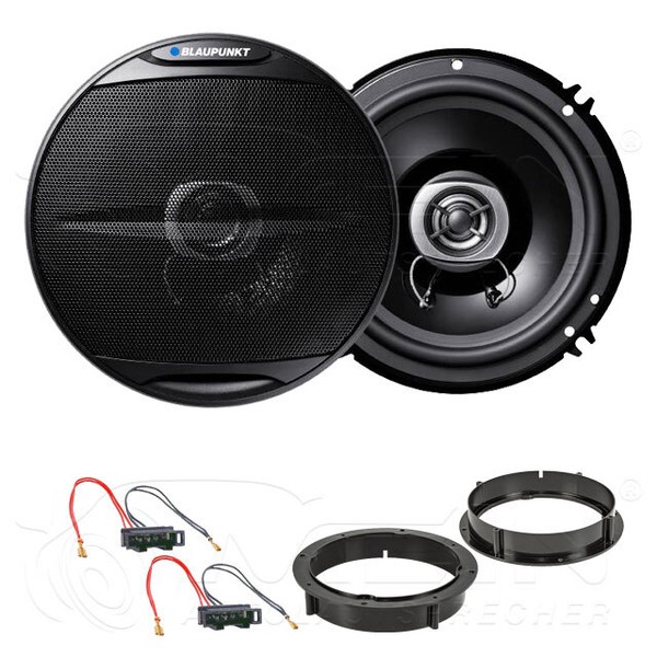 Blaupunkt Lautsprecher FüR Seat Mii Ab 2011 TüR Vorn Hinten 2-Wege 280W #AFD5-image