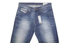 DIESEL KHIRO 0850K JEANS STRAIGHT W32 L30 100% AUTHENTIC
