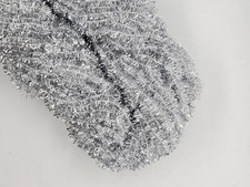 SILVER CRYSTAL CHENILLE - 4 Yard Pack Fly & J...