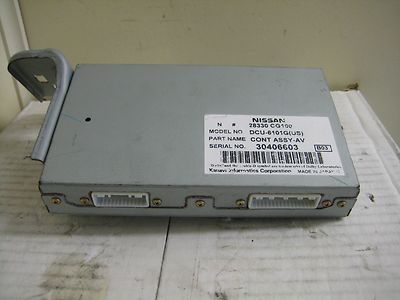 NISSAN INFINITI INFORMATION-GPS-TV SCREEN ECU ECM 28330 CG100