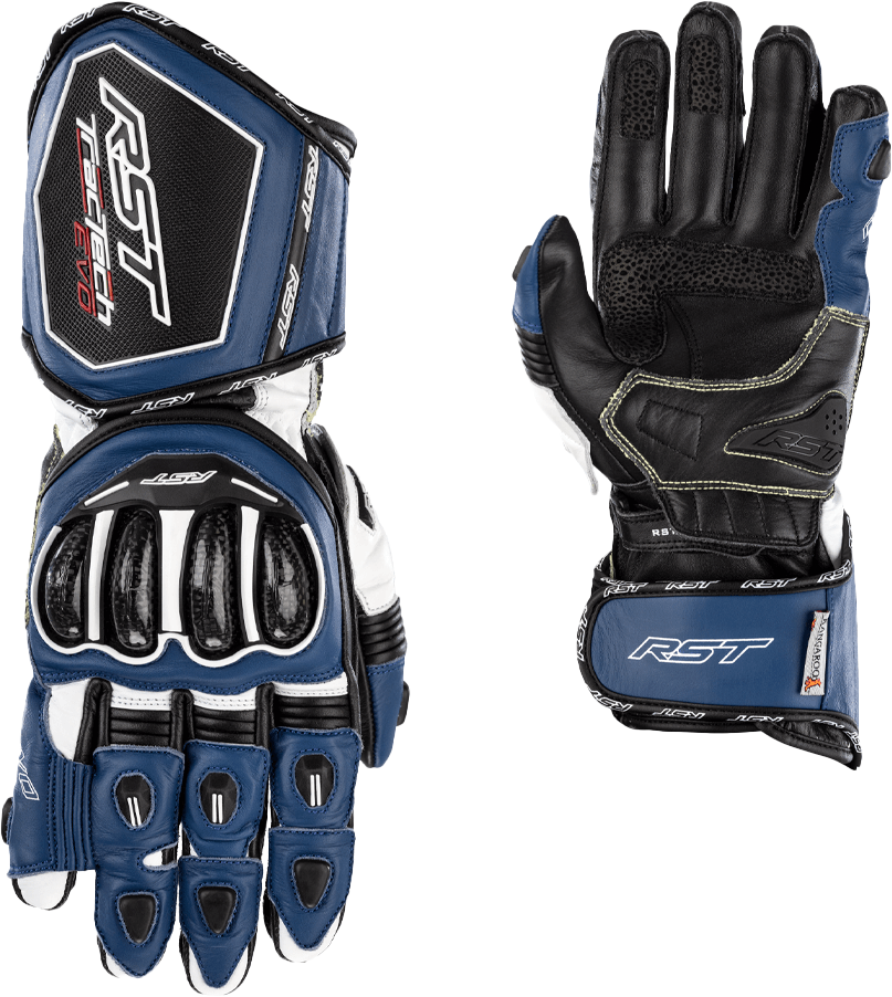 RST Tractech Evo 4 Ce Glove Blue/White/Black 2xl 102666BLU-12 | eBay