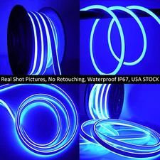 LED Neon Flex Rope Strip Light Waterproof 110V In/Outdoor Commercial Lighting US