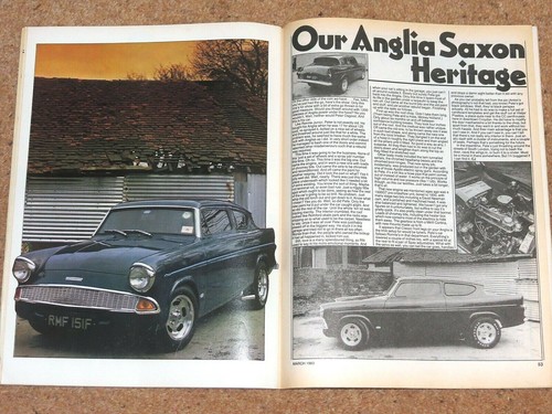 CUSTOM CAR Magazine March 1983 - FA VICTOR - ANGLIA 105E - 32 FORD - ESSEN SHOW - Imagen 7 de 8