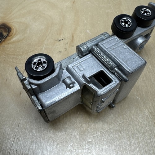 VINTAGE HOT WHEELS STEERING RIGS GMC EAGLE TRUCKING SILVER TRUCK - Picture 17 of 20