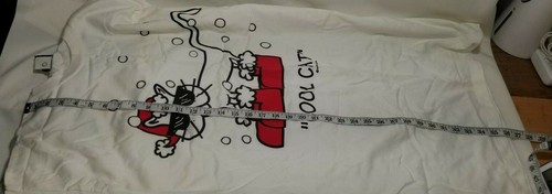 VTG 90s Doze Clothes Cool Cat Night Shirt Womens One Size Pajama Tee 1995 - Picture 10 of 12