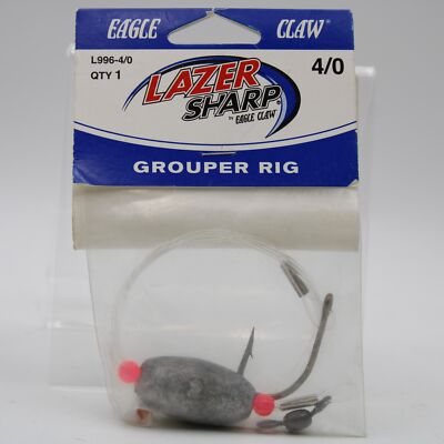 Eagle Claw Lazer Sharp L996 Grouper Rig Rig Size 4/0