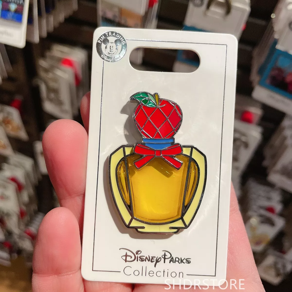 Disney Pin Snow white princess perfume bottle Shanghai Disneyland