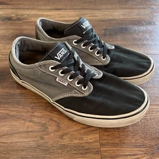 Vans Off The Wall Low Canvas Trainer 500200 Black/Grey/White UK9/US10/EU43
