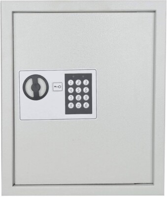 Elektronischer 48 Schlüssel Sicherheit Safe Wandmontage Zahlenschloss Digital Schrank