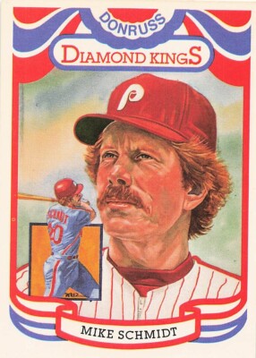 1984 Donruss #23A Mike Schmidt DK ERR