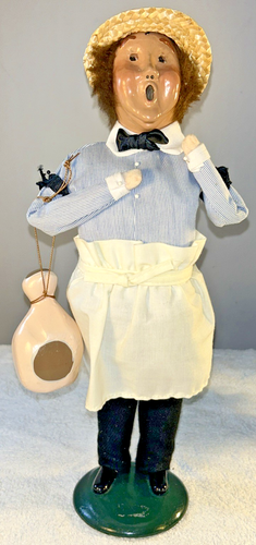 Caroling Figures Byers Choice & Sterling Choice Group of 7 Vintage Figurines - Foto 8 di 22