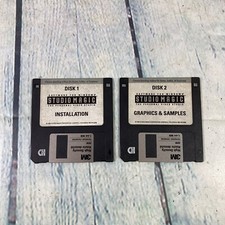 Vintage Studio Magic Software for Windows 1994 - 2 3.5" Floppy Disks