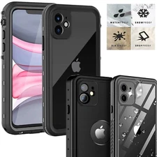 Waterproof Case For iPhone 11 / 11 Pro Max Life Shockproof with Screen Protector