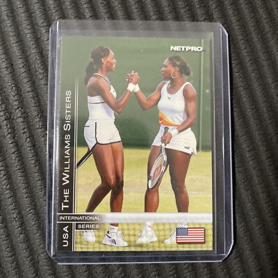 THE WILLIAMS SISTERS 2003 NETPRO DUAL ROOKIE CARD #51! INTERNATIONAL ...