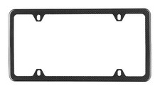 Genuine Bmw Carbon Fiber Slim Line License Plate Frame 82112210415
