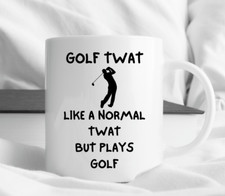Funny Golf Mug Gift Golfer Golfing Men Boyfriend Husband Birthday Christmas Joke