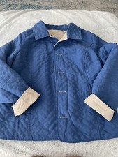Chicos 1 Size Medium Reversible Quilted Jacket NWOT EMB