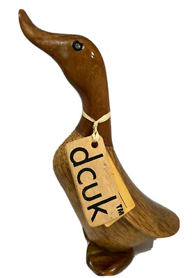 Wooden Duck Woodstock Environments Inc Hand Carved  Ken  New With Tags Dcuk