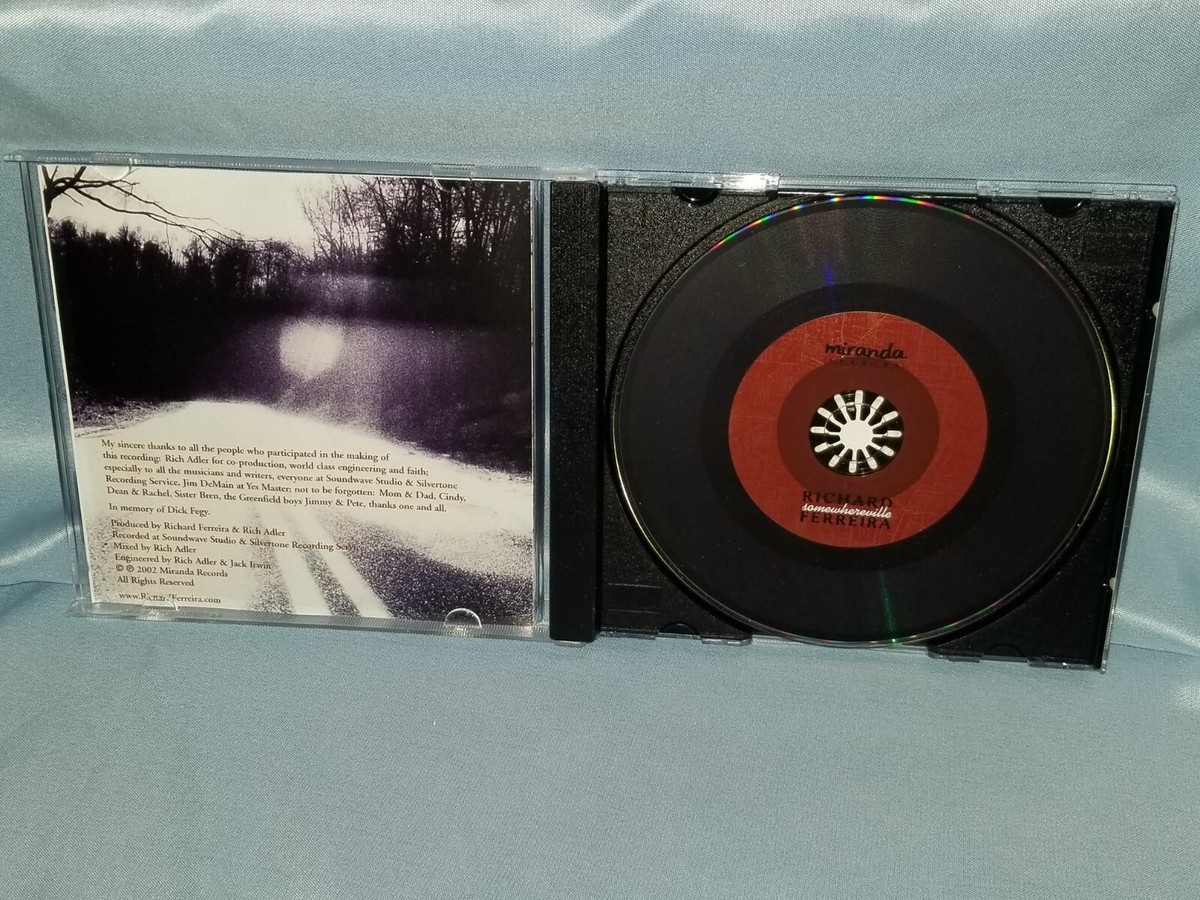 Richard Ferreira SIGNED CD Somewhereville 662582804720| eBay