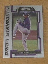 2021 Panini Prizm Draft Picks JADEN HILL  Draft Standouts RC #DS-JH Rockies