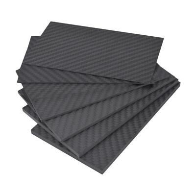 125mm X 75mm Carbon Fiber Plate Sheet 0.5mm/1mm/2mm/3mm for RC Drone ...