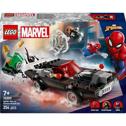 Lego Oro Spider-Man Vs. Venom Muscle-Car (Lego Marvel) - Immagine 5