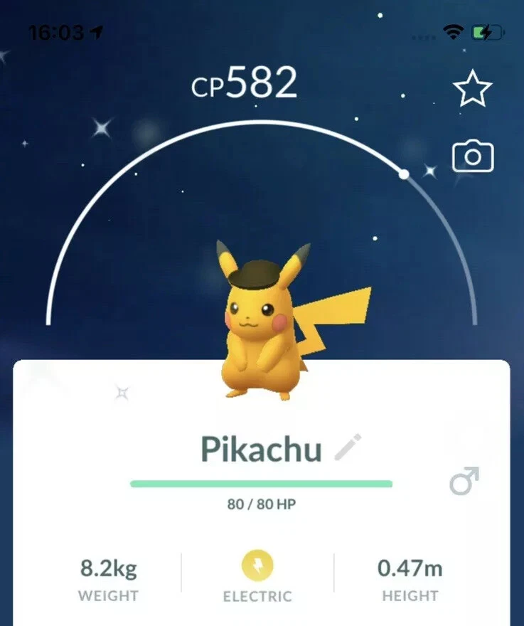 Shiny Pikachu Safari Zone 025 Pok mon GO