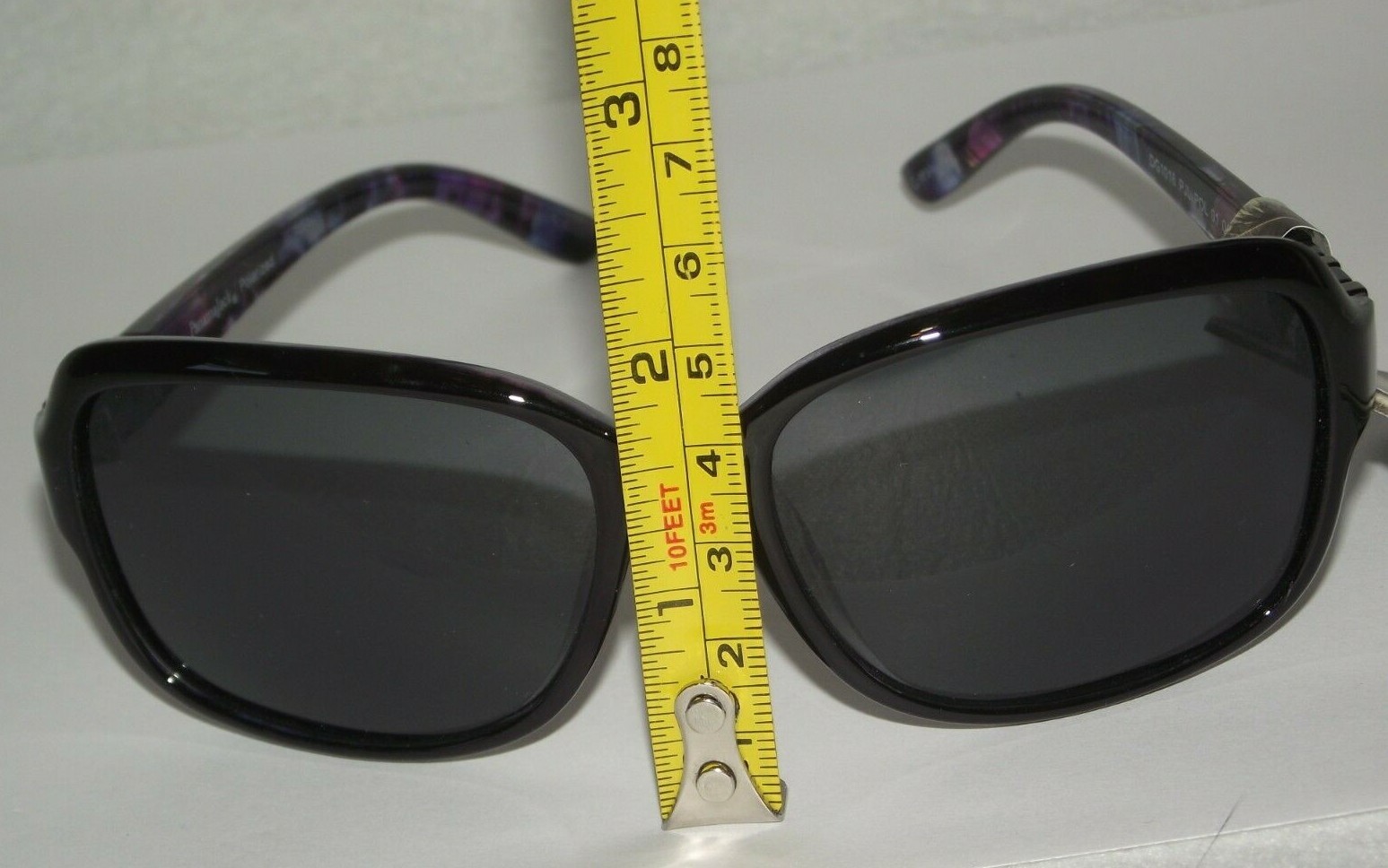 New Panama Jack Sunglasses black frame with crystal accent polarized