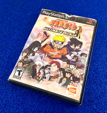 NARUTO: ULTIMATE NINJA PLAYSTATION 2 BANDAI NAMCO ANIME FIGHTING GAME NO MANUAL