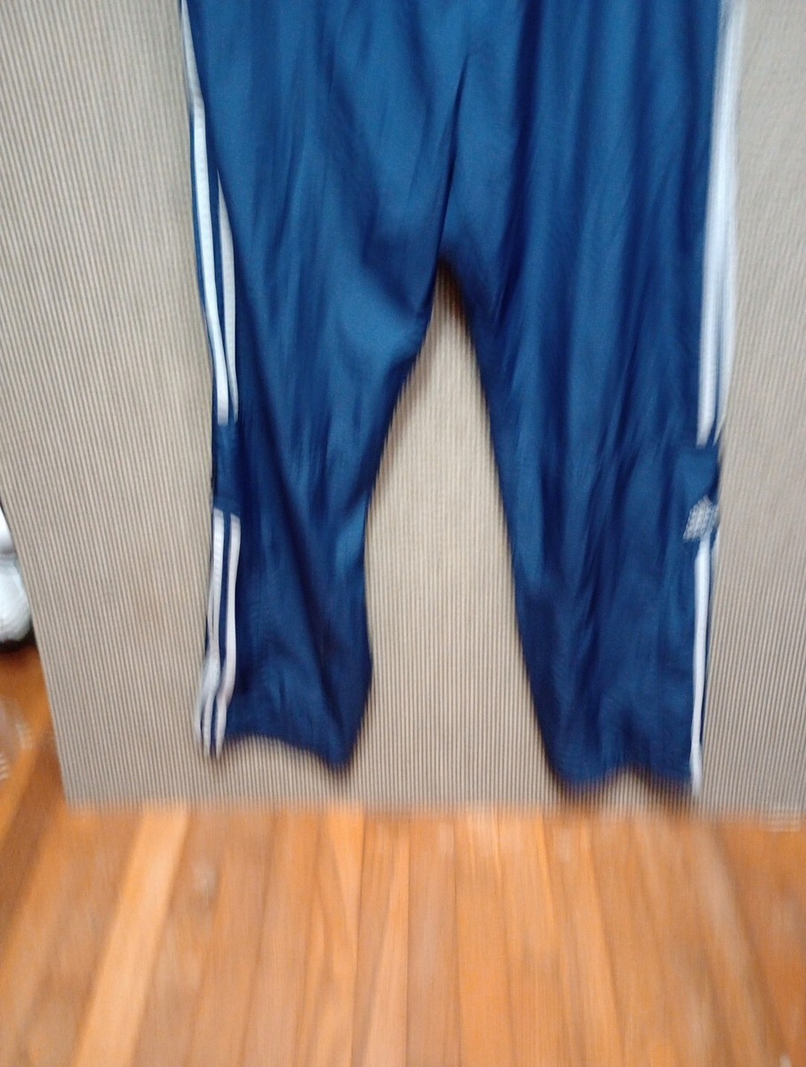 adidas::トラックパンツ:A/L[RESALE] Vintage Adidas Track Pants Size Large Navy Blue Zip Set
