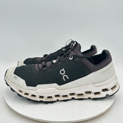 On Cloudultra Swiss Engineering Men Size 12 Black White Running Shoes