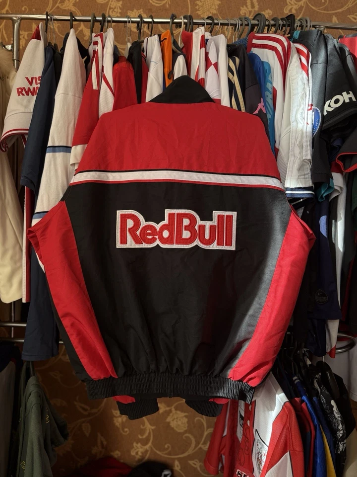 Vintage Red Bull Vodafone Ducati F1 Team Jacket Racing Red Size L Formula 1 - Image 4 of 4