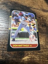 1987 Donruss - Don Mattingly #52