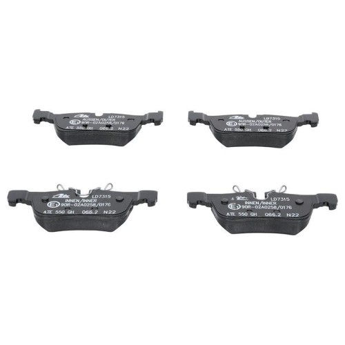 1X Ceramic Bremsbelagsatz, Scheibenbremse ATE 13.0470-7315.2 Passend FüR BMW-image