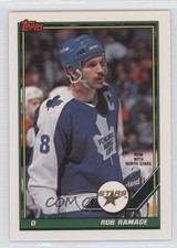 1991-92 Topps Rob Ramage #55 2u3