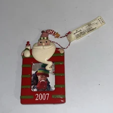 2007 Hallmark Santa Claus Picture Frame