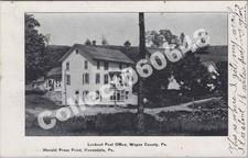 Lookout PA-Post Office-PO-Herald Press-Wayne County-Pennsylvania