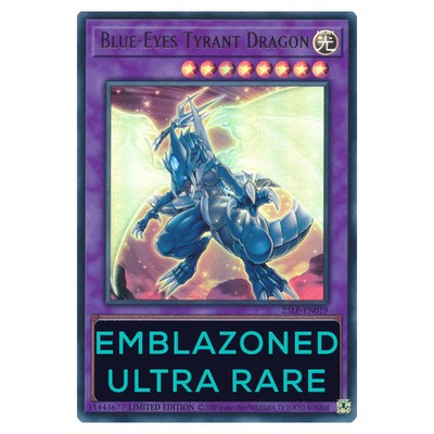 YGO World Championship 2025 Limited Pack Blue-Eyes Tyrant Dragon (Emblazoned...