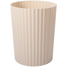 Small Trash Can Plastic Wastebasket Round Garbage Container Bin for Bathroom,...