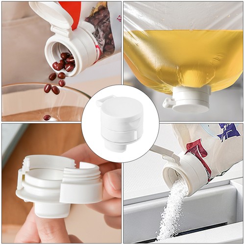 4 Pcs Verschlussclip Paketverschlussklammern Frische Dichtschelle - Bild 7 von 12
