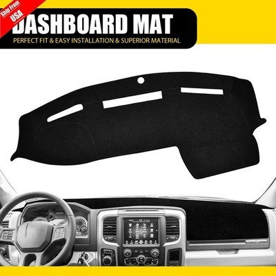 Anit Silp Dashboard Pad Dash Cover Mat For 2010-2018 Dodge Ram 1500 2500 3500