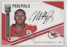 2019 Panini Donruss Elite Pen Pals Mecole Hardman Jr #PP-MH Auto bp8