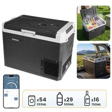 Kompressor Kühlbox 40L Mini Kühlschrank Auto Camping Gefrierschrank 12V/24V/240V