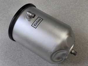 NICE USED ORIGINAL PORSCHE 356 A B C SC 912 KNECHT OIL FILTER CANISTER #11