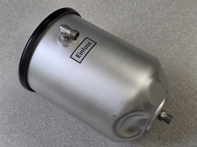 NICE USED ORIGINAL PORSCHE 356 A B C SC 912 KNECHT OIL FILTER CANISTER #11