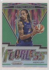 2021 Panini Prizm WNBA Fearless Green Prizm Brittney Griner #14 0ej3